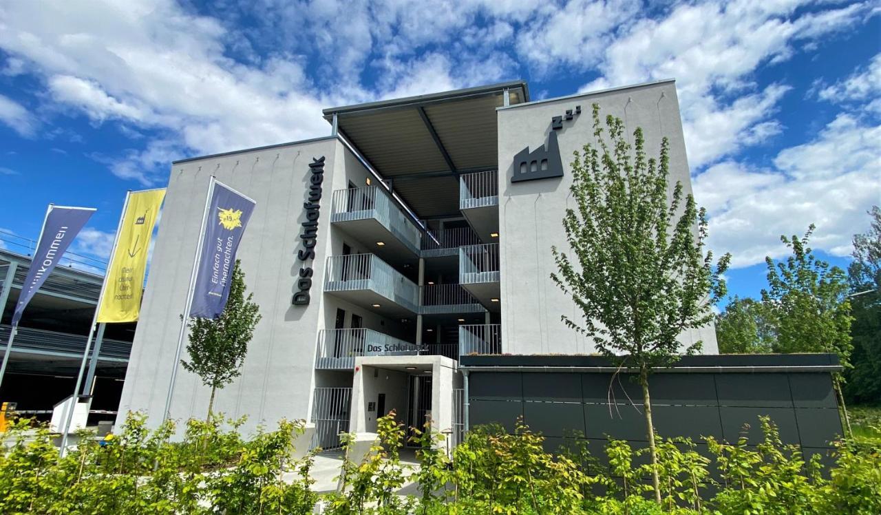 Das Schlafwerk Stuttgart-Nord Volldigitales Hotel-Self-Check In - Keine Rezeption-Lowbudget-Cashless Korntal-Muenchingen Exterior photo